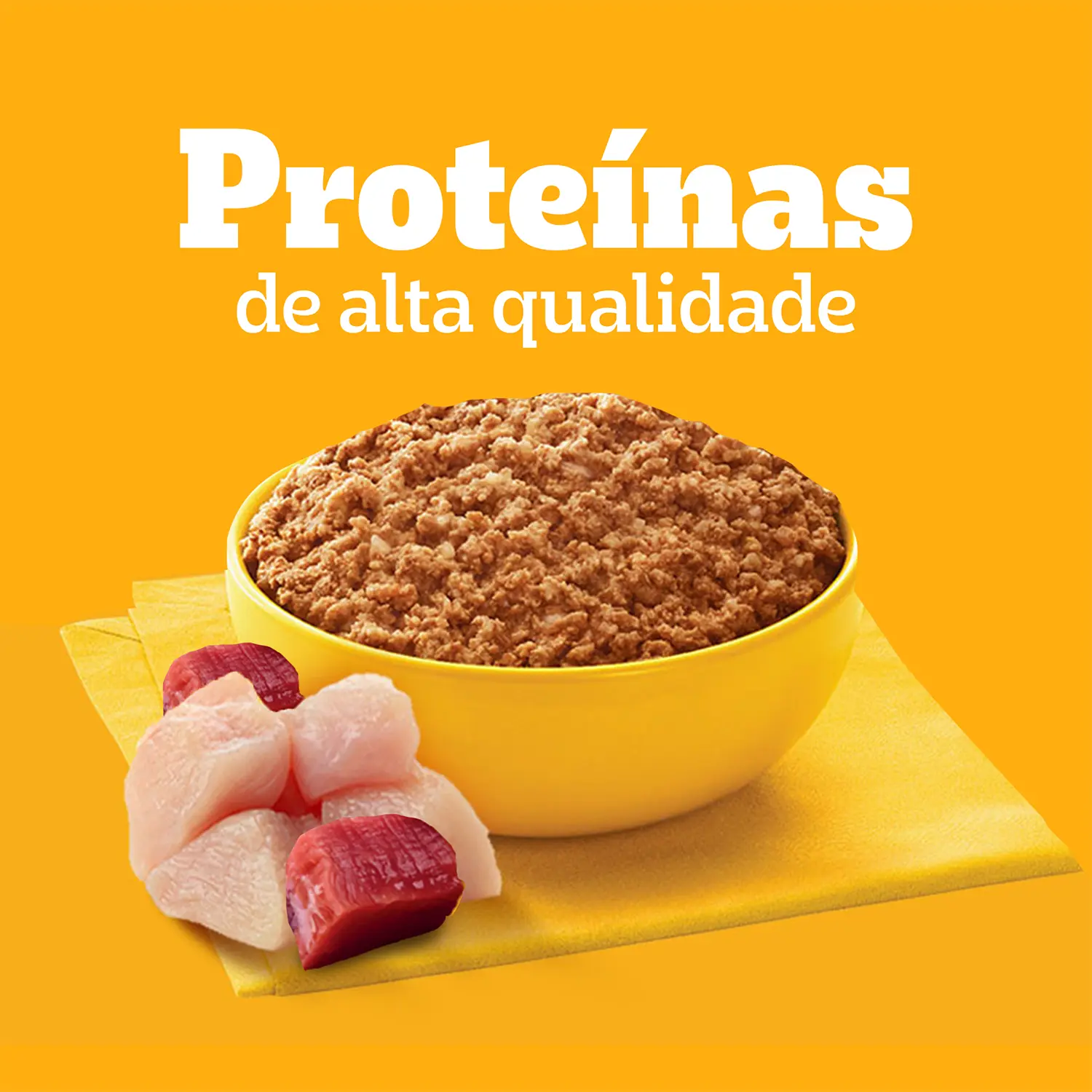 Ração Úmida Pedigree para Cães Filhotes Lata Patê de Carne e Frango